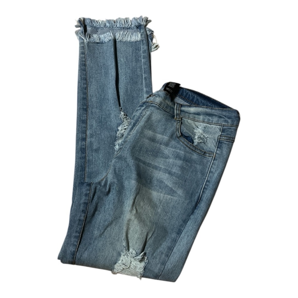 Mark Distressed Blue Jeans Size 8